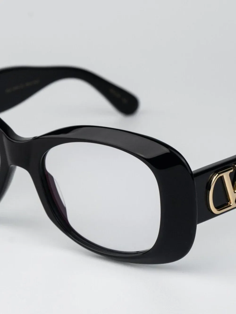 Valentino Women Eyeglasses Black Rectangle VLX-181 A